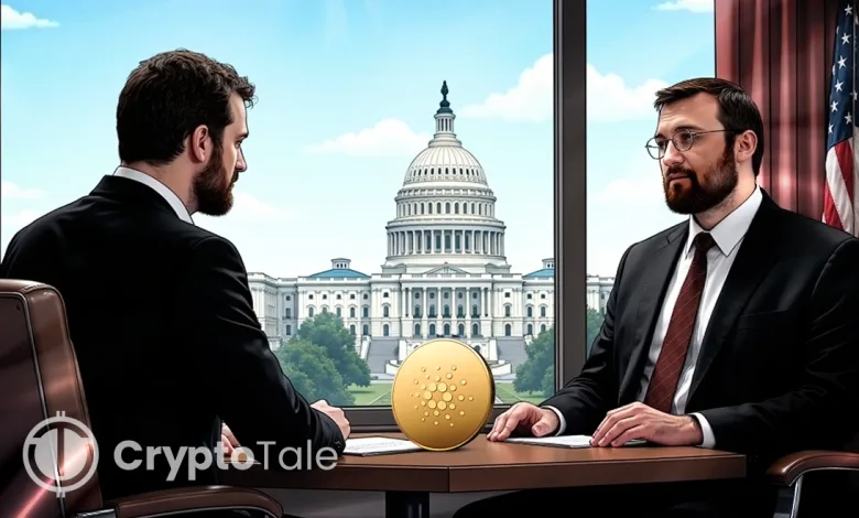 Cardano Founder Leads D.C. Talks on Stablecoin Rules and Crypto Policy
