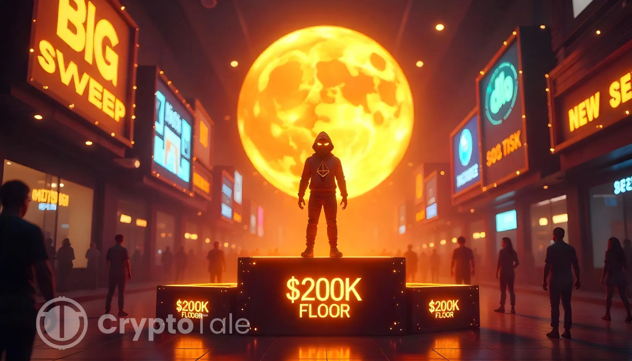 CryptoPunks Floor Price Breaks $200K Amid NFT Market Surge