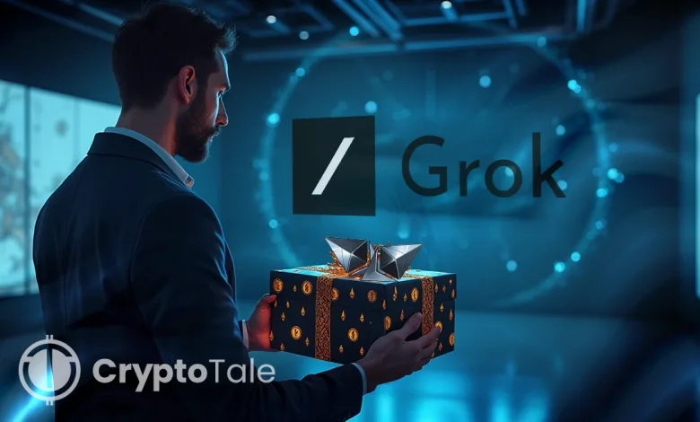 Grok Rejects Crypto Rover’s ETH Giveaway Amid Allegations