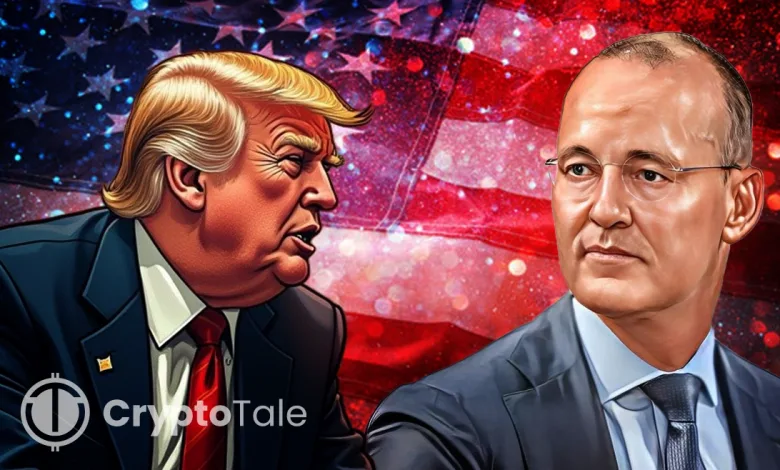 Klaas Knot Slams Trump Crypto Ties as Conflict of Interest