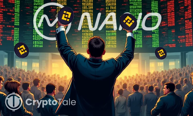 Nano Labs Increases BNB Holdings to 128,000 Tokens