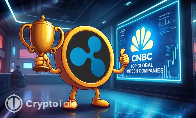 Ripple Named in CNBC’s Top 2025 Fintech Firms Worldwide