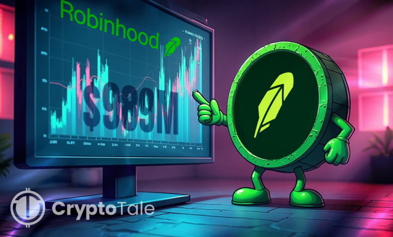 Robinhood Crypto Revenue Jumps 98% to $160 Million in Q2