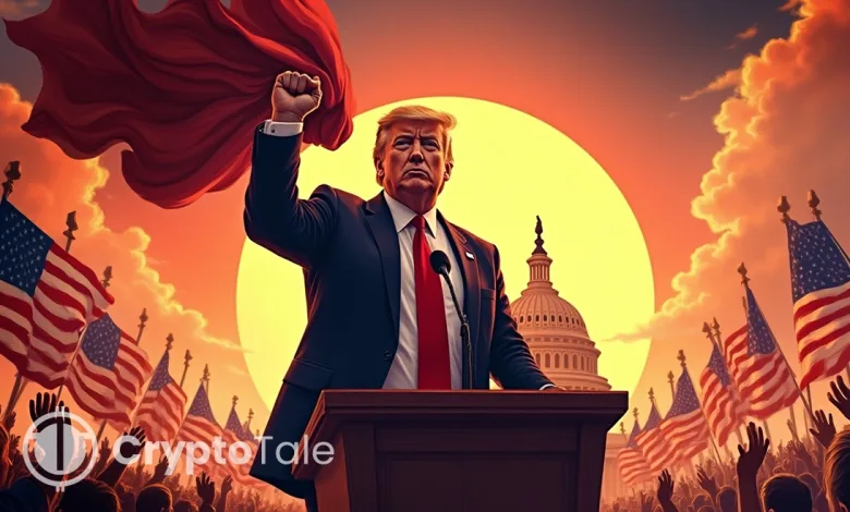 Trump Backs Crypto Tax Cuts, Attacks Fed and Elon Musk