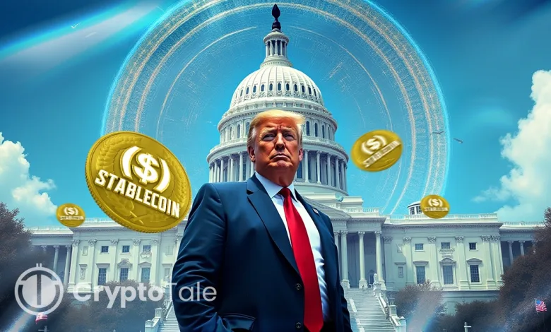 Trump’s First Crypto Bill Nears as Stablecoin Vote Looms