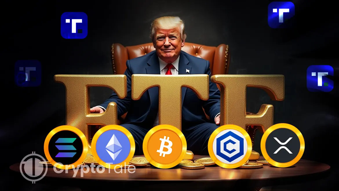 Trump’s Media Files For ‘Crypto Blue Chip’ ETF Tracking BTC, ETH, SOL, XRP, and CRO