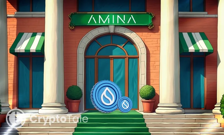 AMINA Becomes First Regulated Bank to Offer SUI Services