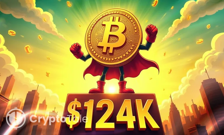 Bitcoin Breaks $124K Amid Rate Cut, CPI, and Political Pressures