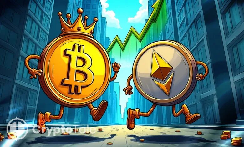 Bitcoin Nears $123K as Ethereum Reaches 2021 Price Levels