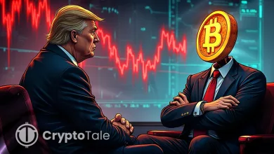 Bitcoin Price Drops Amid Tariff Tensions and Fed Silence