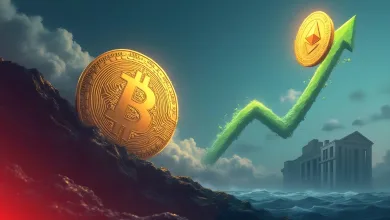 Bitcoin Slides Below $111K as Ethereum Gains Strength