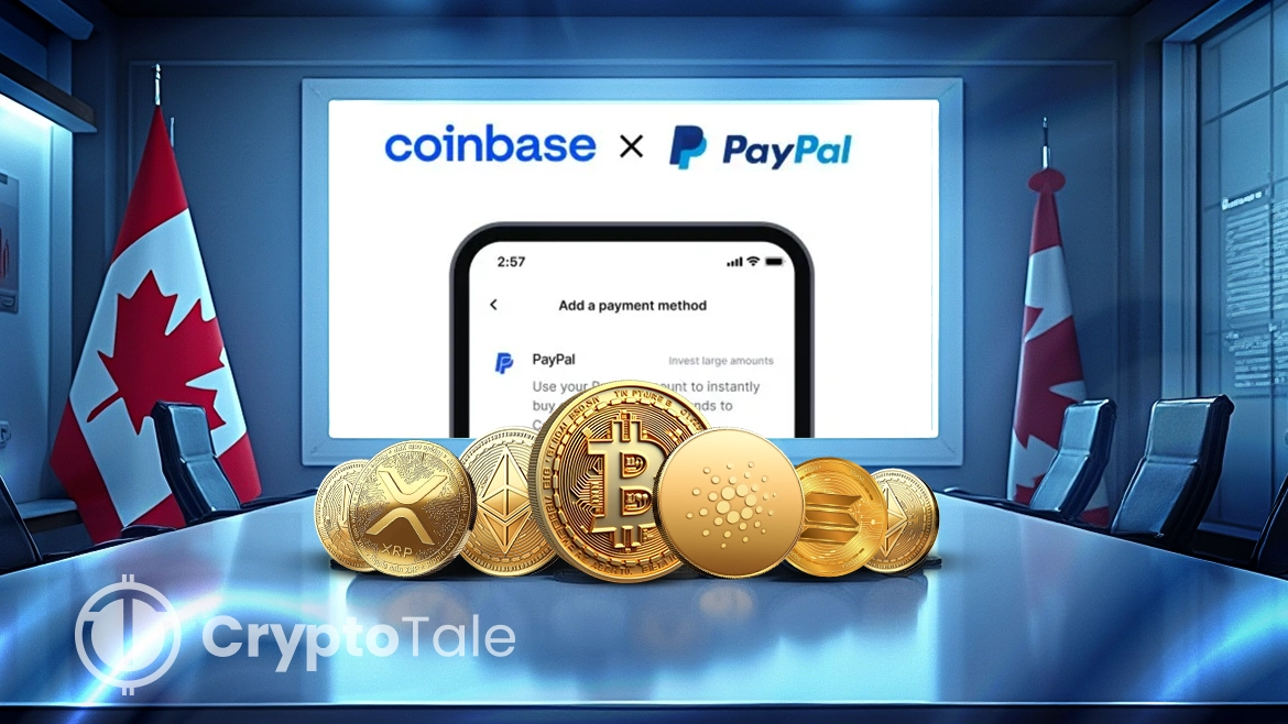 Coinbase Enables PayPal in Canada for Cryptocurrency Payments