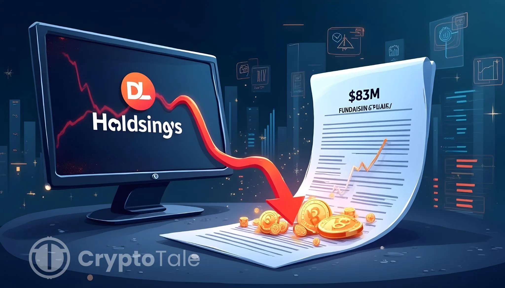  DL Holdings Raises Funds for Blockchain Despite Share Drop