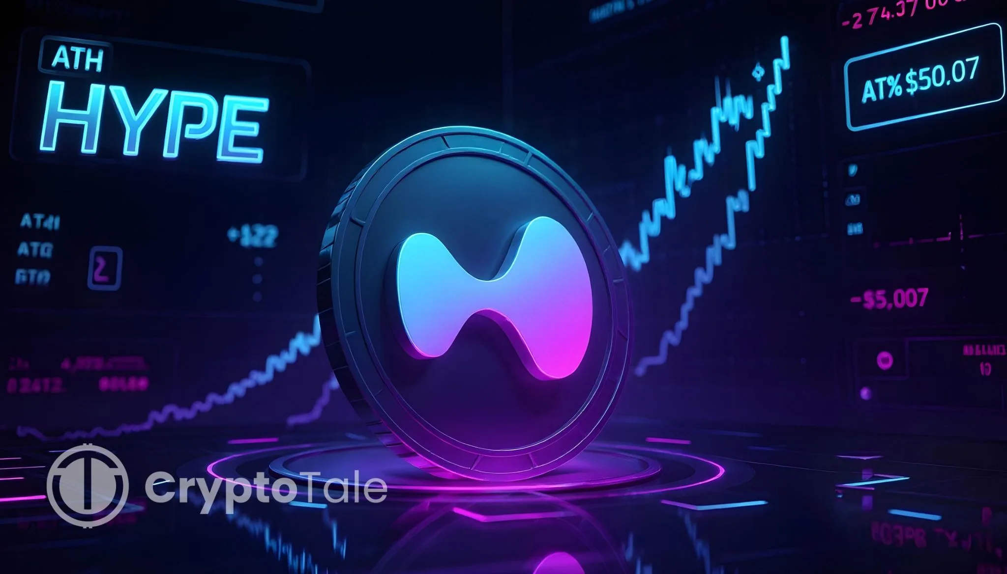 HYPE Surges to New ATH of $51: Bullish Run or Market Exhaustion?