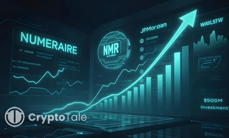 Numerai Secures $500M From JPMorgan as NMR Rallies Up Strong
