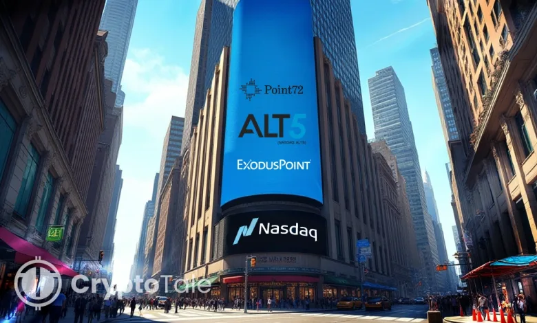 Point72 and ExodusPoint Invest $1.5B in Alt5 Sigma deal