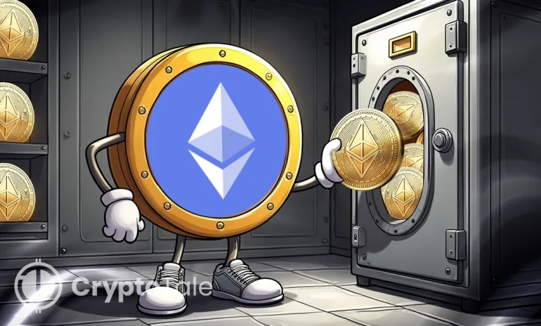 SharpLink, BitMine Boost ETH Holdings as Price Nears its ATH