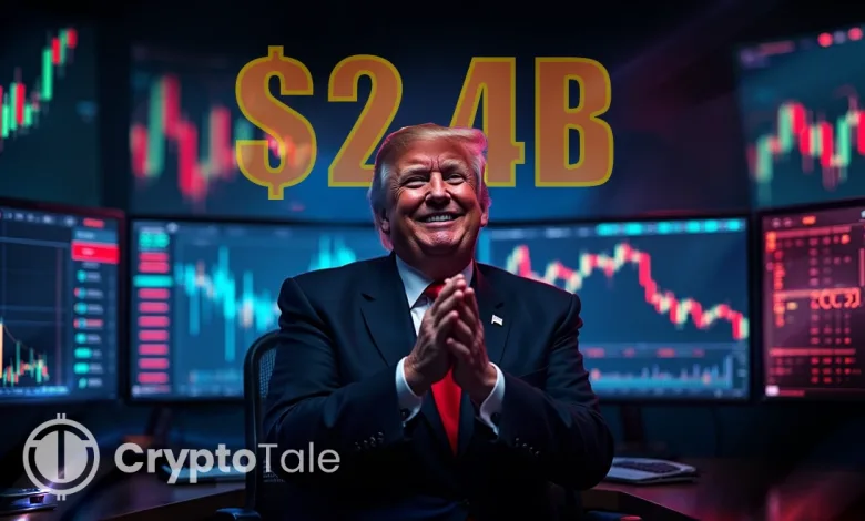 Trump’s $2.4B Crypto Fortune Signals New Era in Political Wealth