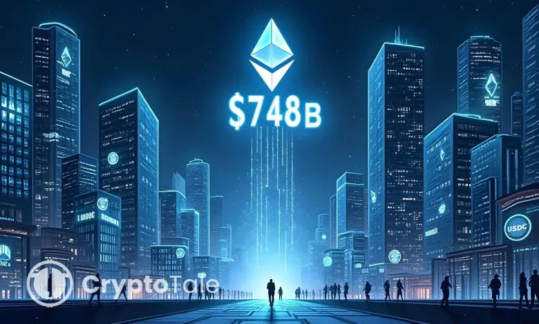 USDC on Ethereum Surges to $748B Monthly Transfers in July