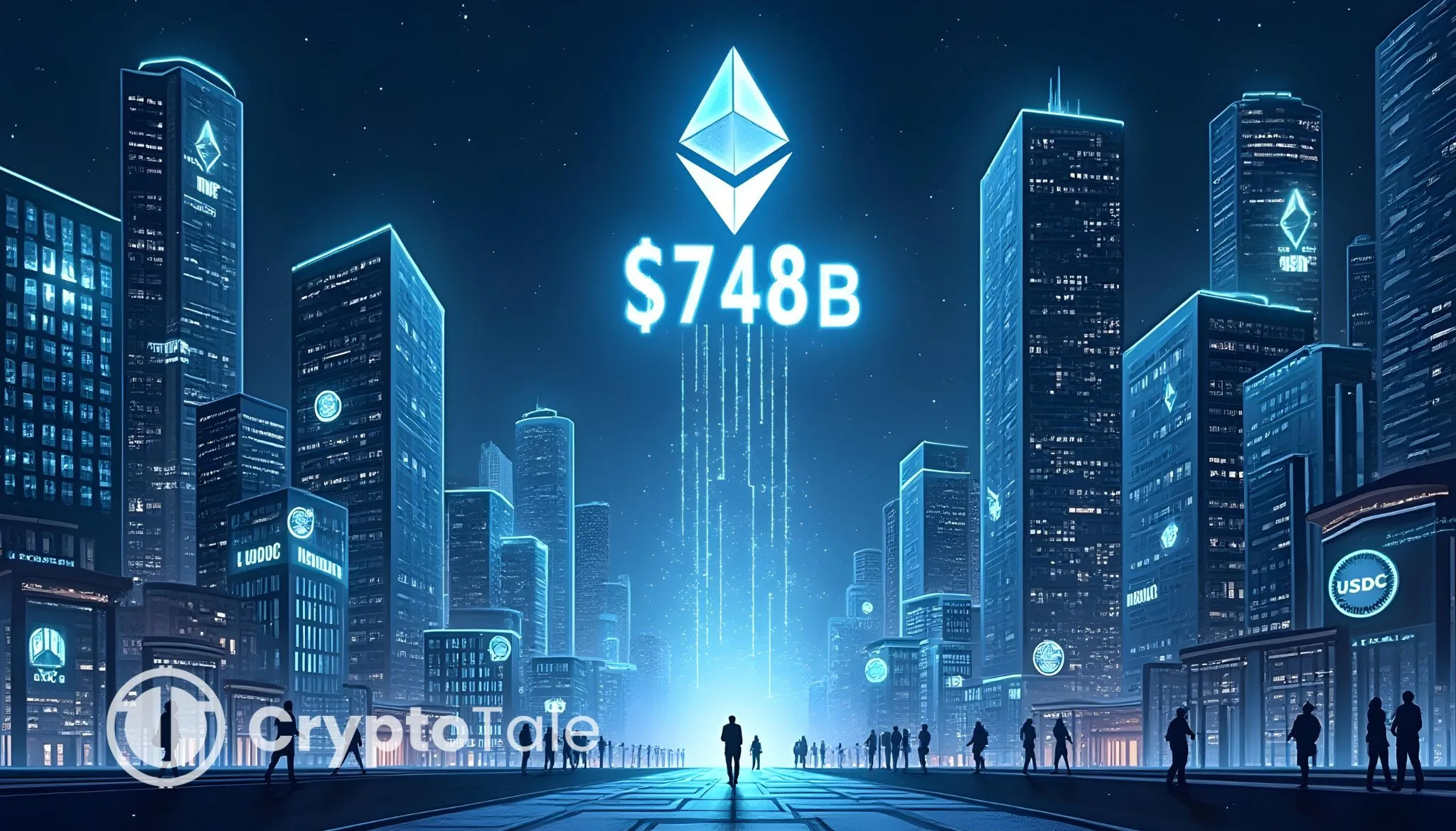 USDC on Ethereum Surges to $748B Monthly Transfers in July