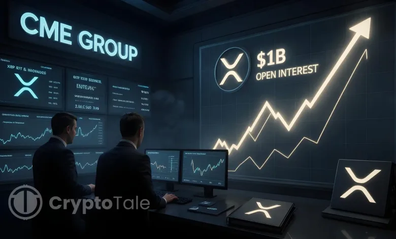 XRP Futures Hit $1B Open Interest Fastest in CME History