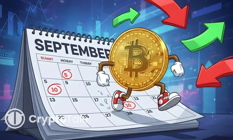 BTC Data Reveals September as the Toughest Trading Month