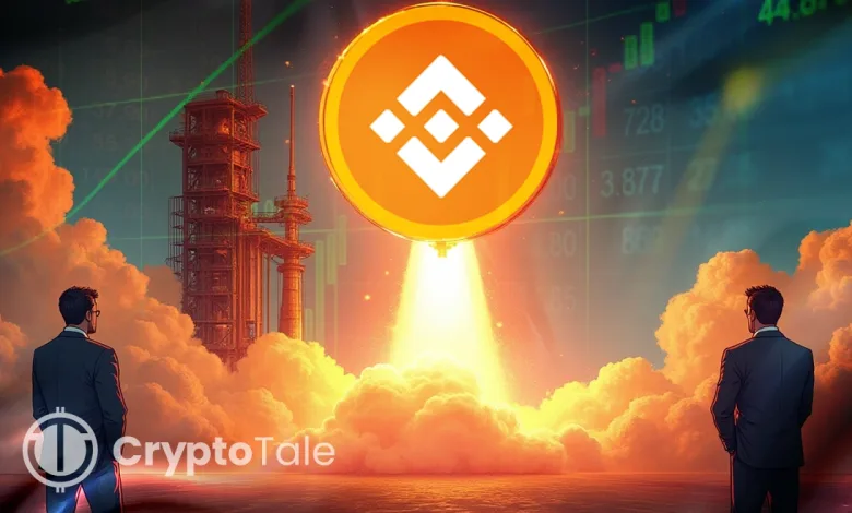Binance Coin Hits New Peak Amid DOJ Talks and CZ Signal