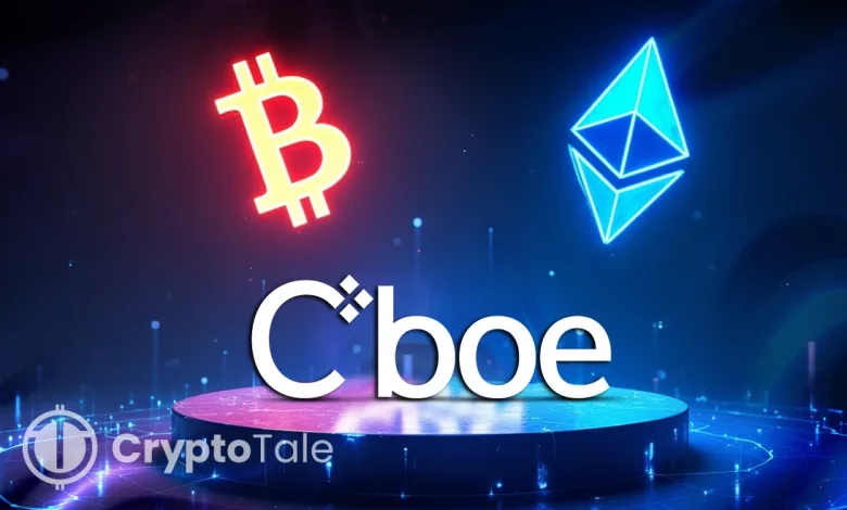 Cboe to List Continuous Bitcoin, Ether Futures from November