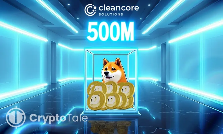 CleanCore Crosses 500M DOGE, Targets 1B Treasury Milestone