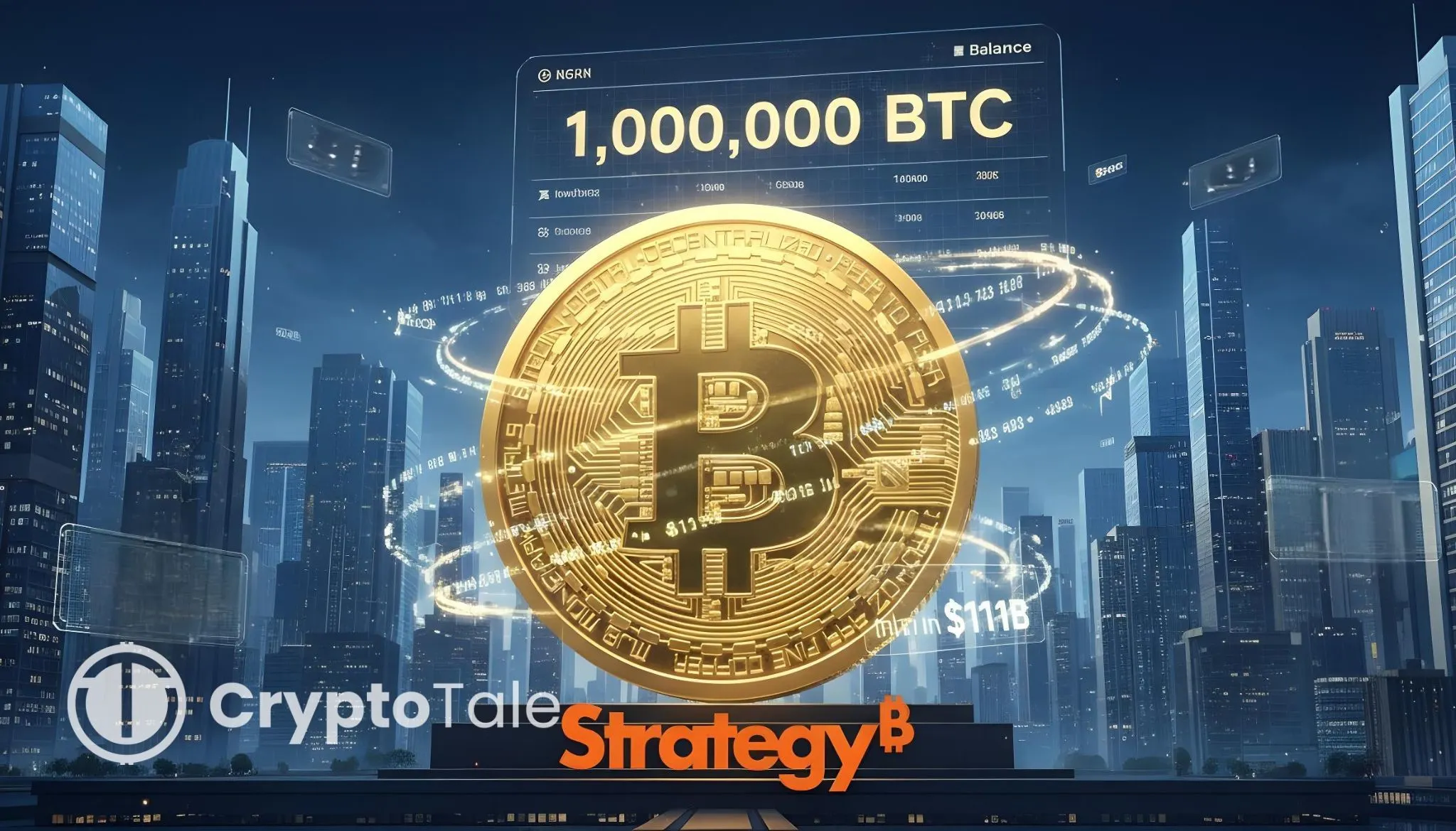 Corporate Bitcoin Treasuries Surpass 1 Million BTC, Led by Strategy