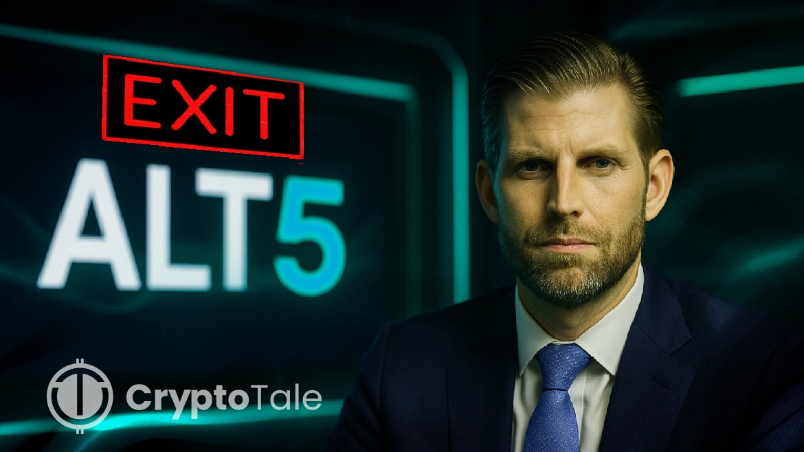 Eric Trump Removed From Alt5 Sigma Board After Nasdaq Review