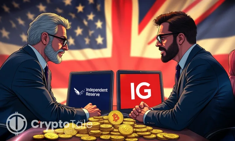 IG Group Acquires Independent Reserve for $117.1 Million