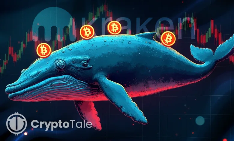 Bitcoin Whale Sends 100 BTC to Kraken After $160M Short Gain