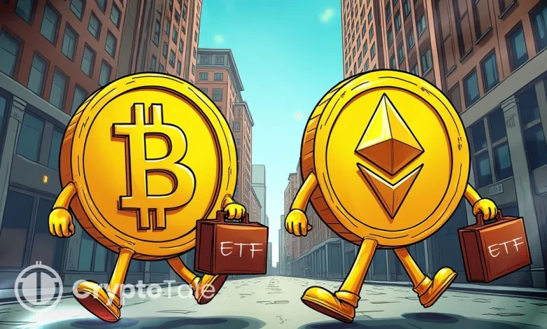 Bitcoin and Ethereum ETFs Face $756 Million Outflows