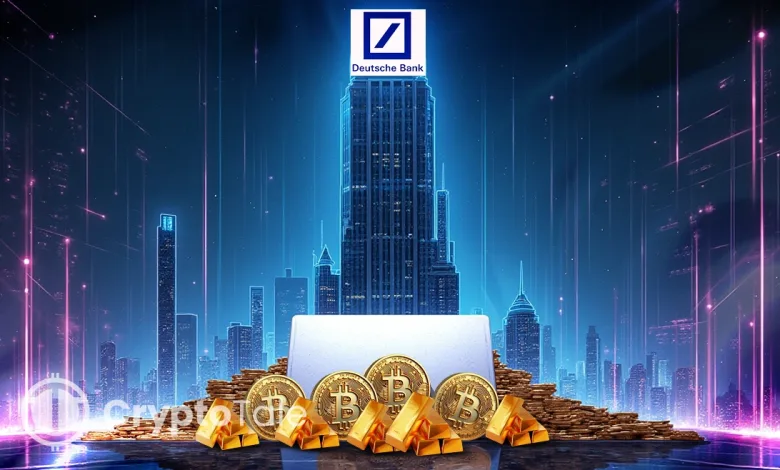 Deutsche Bank Central Banks May Hold Bitcoin and Gold by 2030