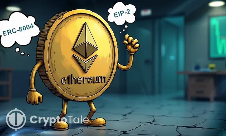 Ethereum Unveils ERC-8004, EIP-2 to Power AI Agent Future