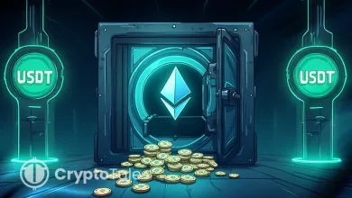 Ethereum Whale Deposits $500M USDT Ahead of Stable Launch