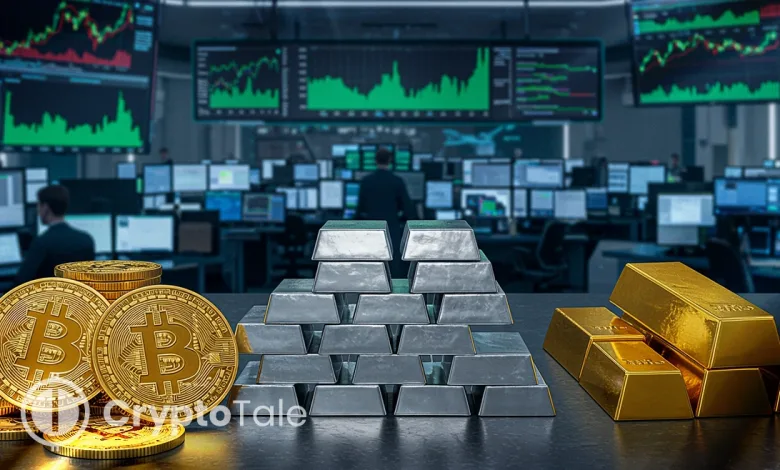 Hard Asset Rally Gold Cools, Silver Surges, Bitcoin Steady