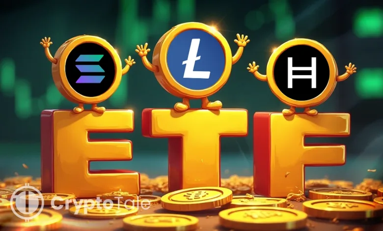 Litecoin, Hedera, Solana ETFs Go Live This Week