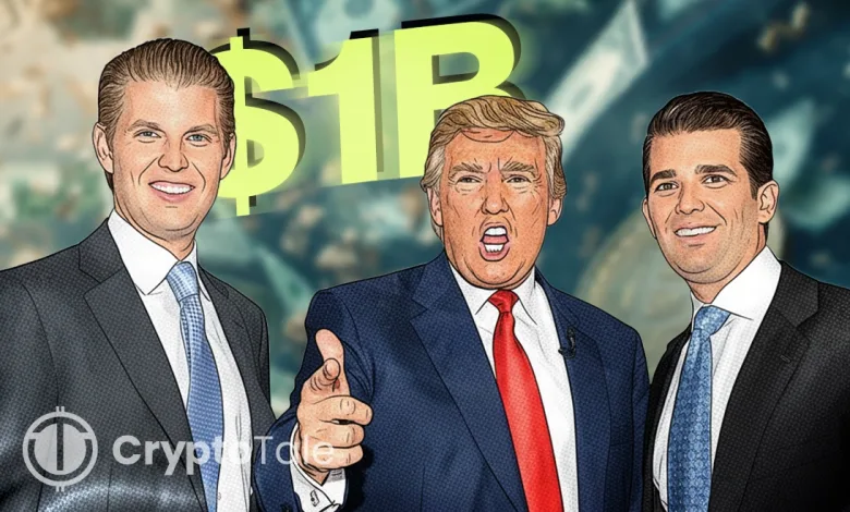 Trump Family Made $1B Through Expanding Crypto Ventures