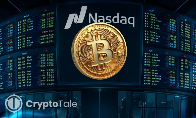 U.S. Nasdaq Futures Break Records While Bitcoin Falls