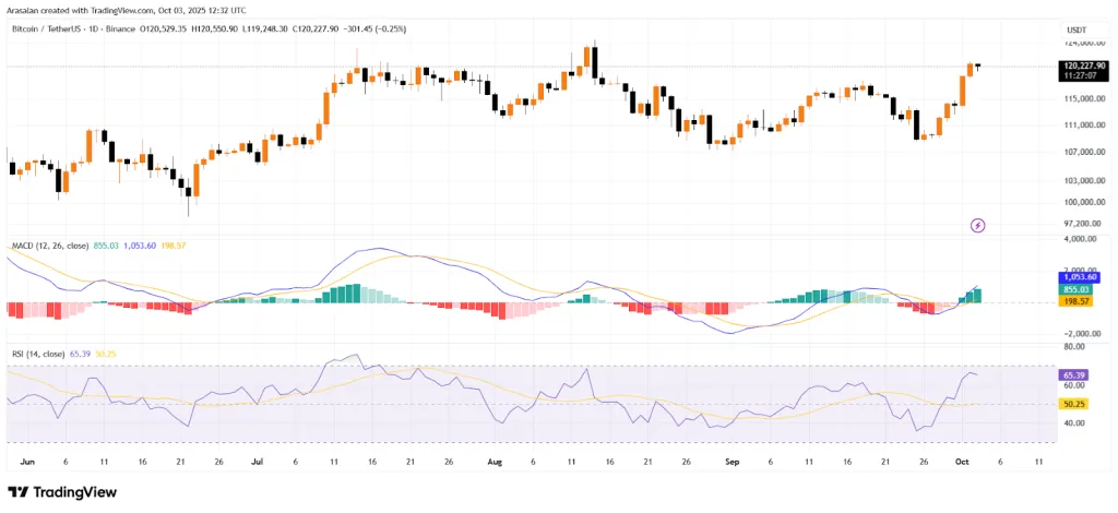 BTC TradingView Chart