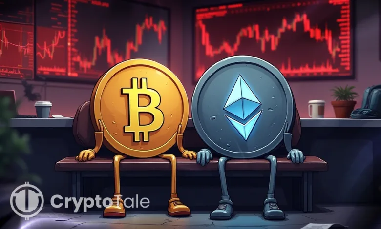 Bitcoin and Ethereum Harshest Monthly and Quarterly Losses Since 2018