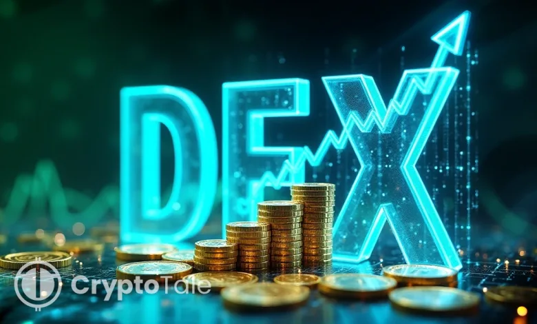 DEX Trading Volume Hits Record $613 Billion in October