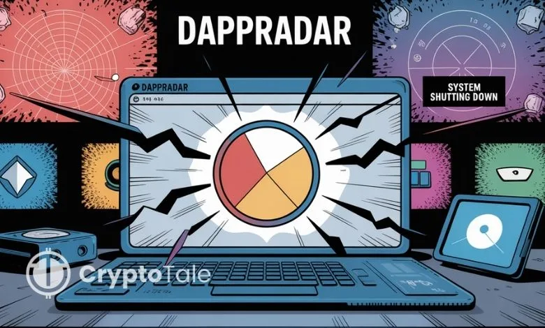 DappRadar Shuts Down After Seven Years Online, RADAR Plunges