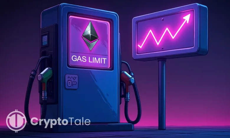 Ethereum Lifts Gas Limit to 60M Before Key Fusaka Upgrade