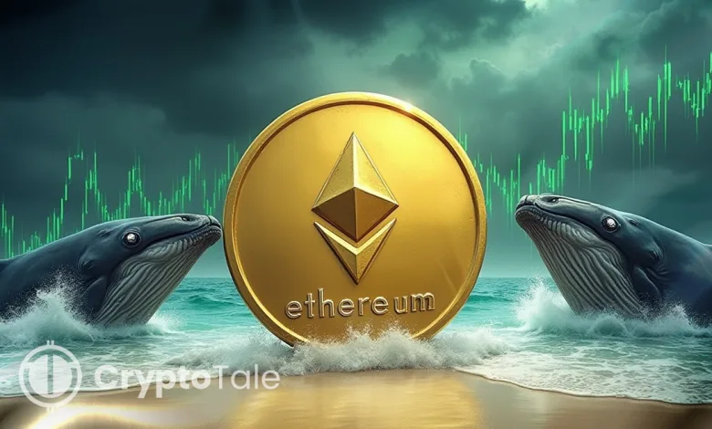 Ethereum Price Falls 11% as $265M in ETH Exits Exchanges