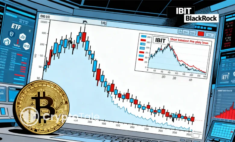 IBIT Shorts Drop as Institutions Reset Bitcoin ETF Positions