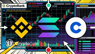 CryptoRank Maps 2026 Outlook for Binance, Solana, Coinbase