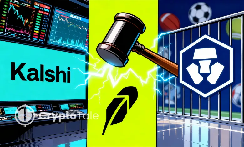 Connecticut Set to Halt Kalshi, Crypto.com, and Robinhood Bets
